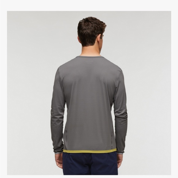Cotopaxi Men's XL Sombra Long-Sleeve Sun Shirt Cinder Grey NWT UPF 50 - Picture 9 of 11